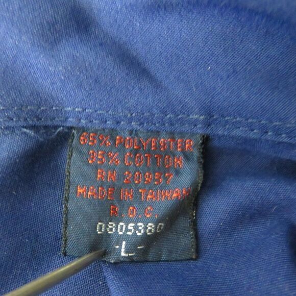 Vintage Tori Richard Aloha Hawaiian Shirt Outrigger Canoe Embroidered Epaulets - Picture 8 of 10